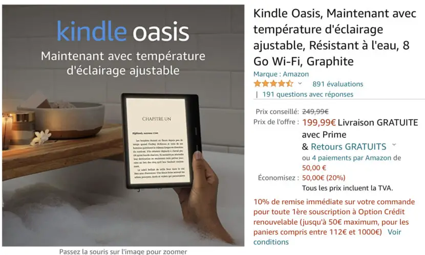 Promo Kindle Oasis