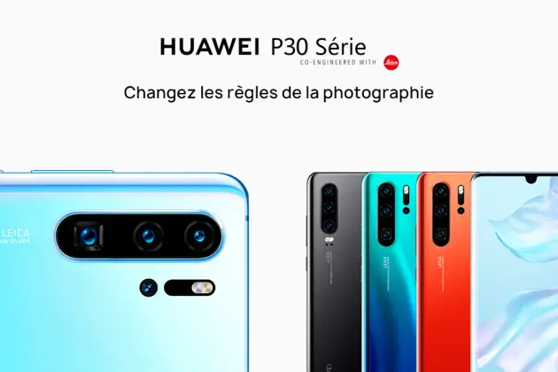 Huawei P30 P30 Pro smartphones