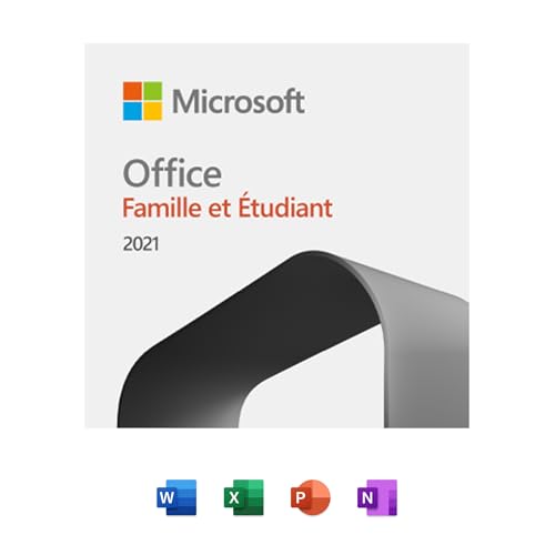 Microsoft Office Famille et Étudiant 2021 | Achat définitif |