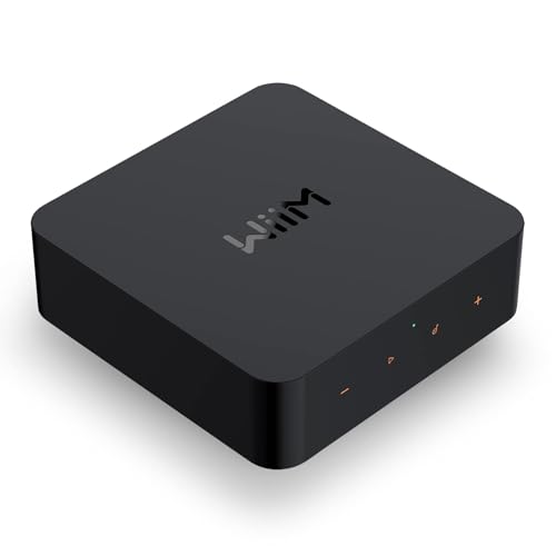 WiiM Pro Récepteur AirPlay 2, Chromecast Audio, Streamer Multi-pièces WiFi,