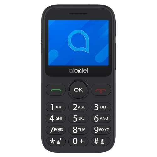 Téléphone Portable pour Personnes âgées Alcatel 2020X Noir