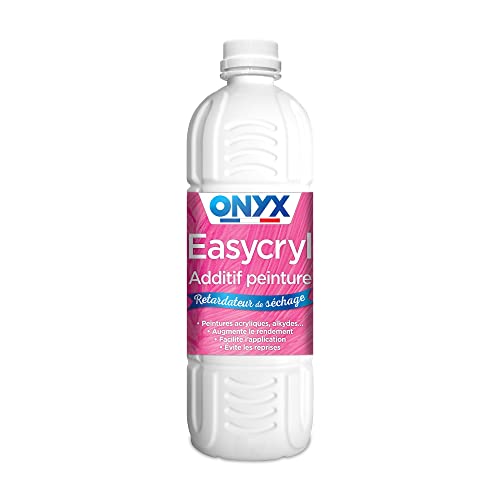 Onyx - Easycryl, Additif Peinture Acrylique - Retardateur de Séchage,