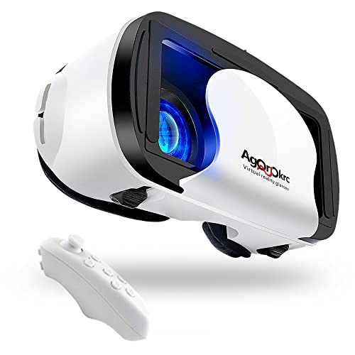 Casque VR, Casque Réalité 3D Virtuelle, Qualité d'image 2K HD