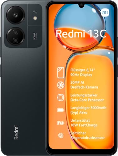 Xiaomi Redmi 13C 8GB RAM 256GB ROM [Version Globale] (Midnight