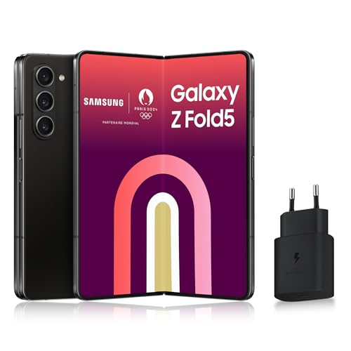 SAMSUNG Galaxy Z Fold5 Smartphone Android 5G, 512 Go, Chargeur