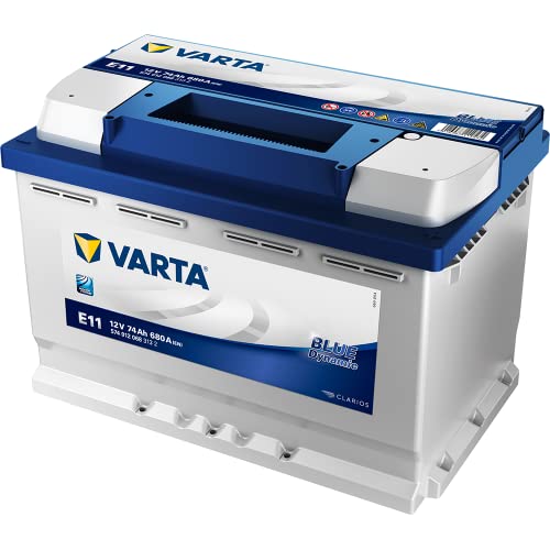 Varta Blue Dynamic E11 Batterie Voitures, 12 V 74Ah 680