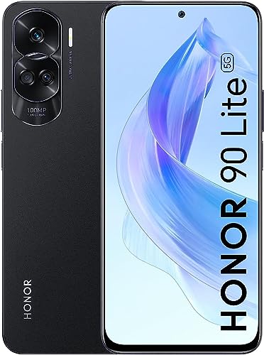 HONOR 90 Lite 5G Smartphone avec Triple Caméra 100 Mpx, 8+256 Go, Écran