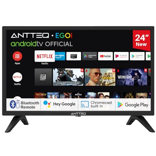 Antteq AG24F1DCU Android TV 24 Pouces (61 cm) Smart TV