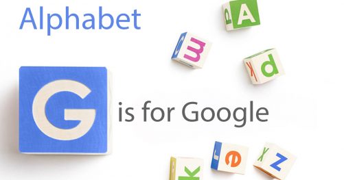 Logo Alphabet, G pour Google