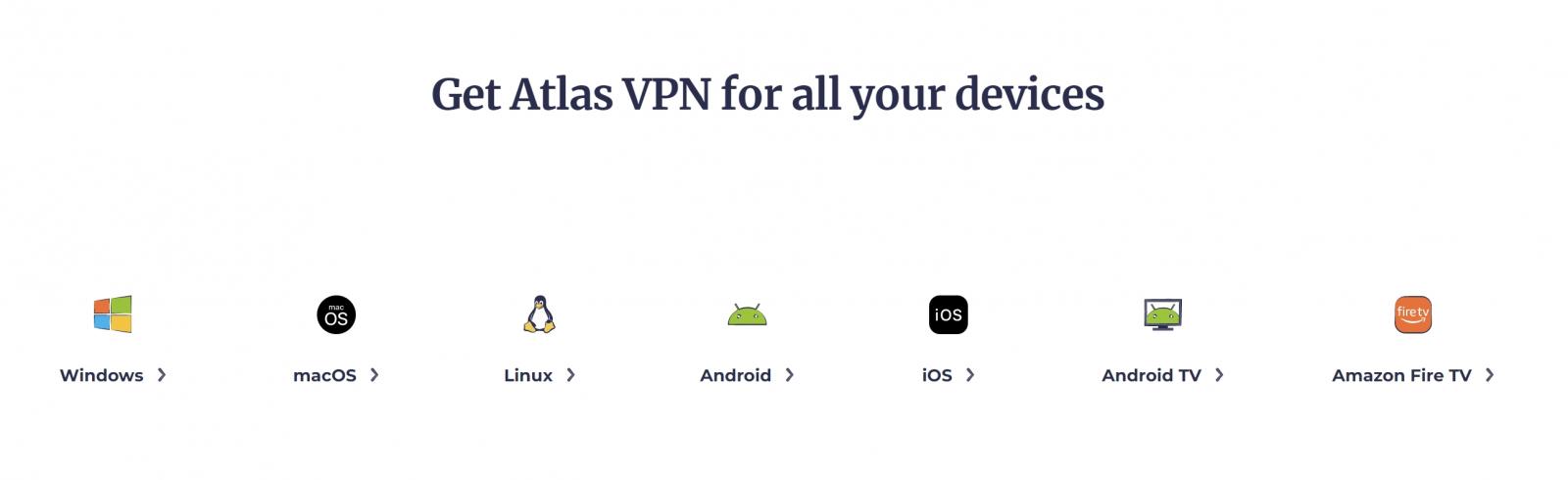 AtlasVPN apps