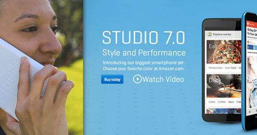Blu Studio tablette 7 pouces