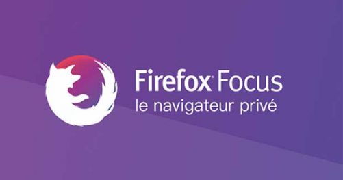 Firefox Focus navigateur privé