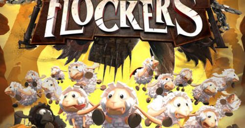 L'écran titre de flockers