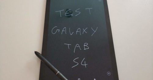 Test complet Samsung Galaxy Tab S4