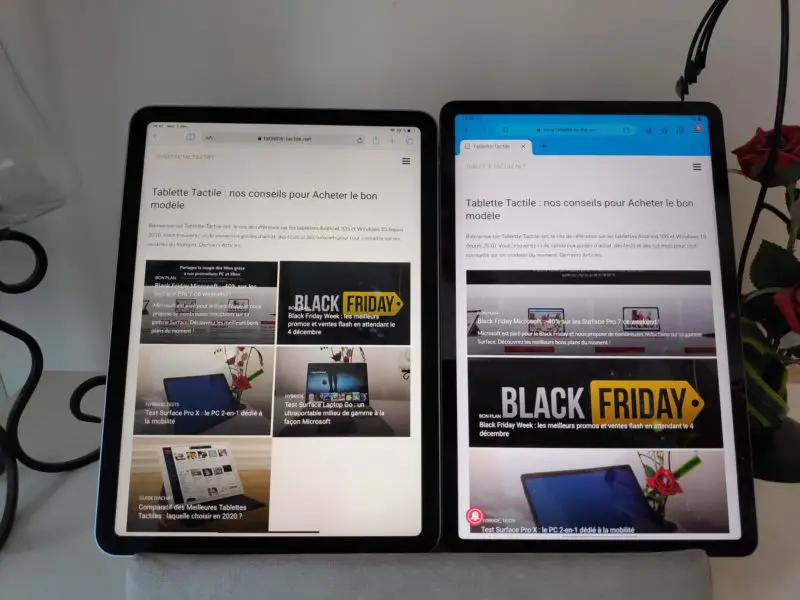 iPad Air vs Tab S7