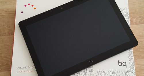 Test de la tablette M10 Ubuntu Edition