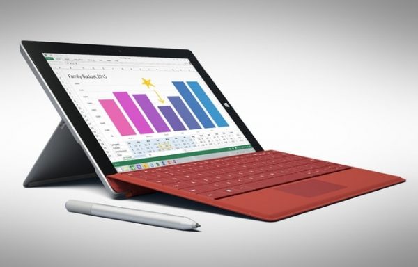 La Microsoft Surface 3