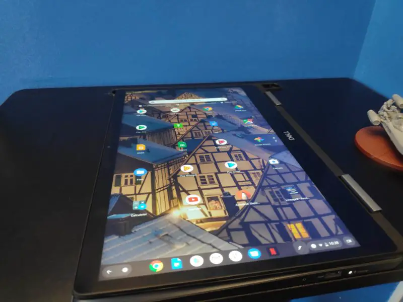 Mode tablette Chromebook Dell
