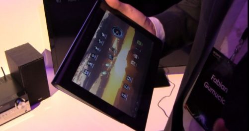 Sony Tablet S : présentation vidéo HD de la tablette juste pour vous