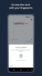 LastPass Password Manager Capture d'écran