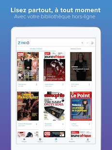 ZINIO - Magazines Numériques Capture d'écran