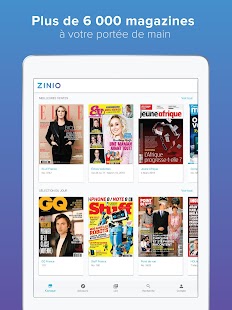 ZINIO - Magazines Numériques Capture d'écran