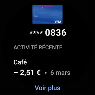 Google Wallet Capture d'écran