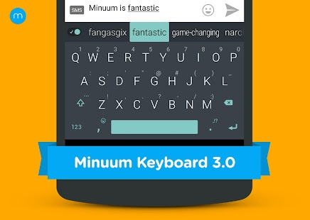 Minuum Keyboard Free + Emoji Capture d'écran