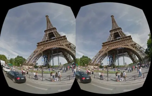 Google Streetview en réalité virtuelle grâce au Google Cardboard