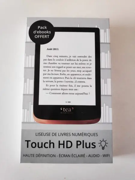 Liseuse TEA Touch HD Plus