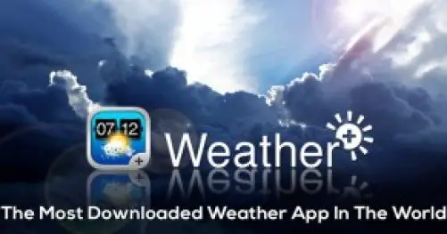 Application tablette android Weather+