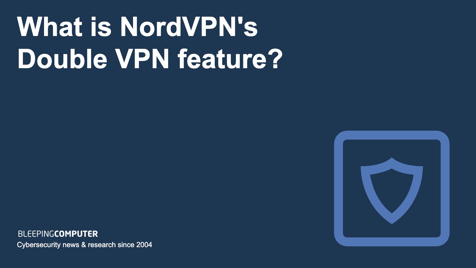 NordVPN double vpn