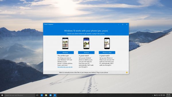 Windows 10 android
