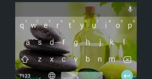 Android choix luminosité Gboard
