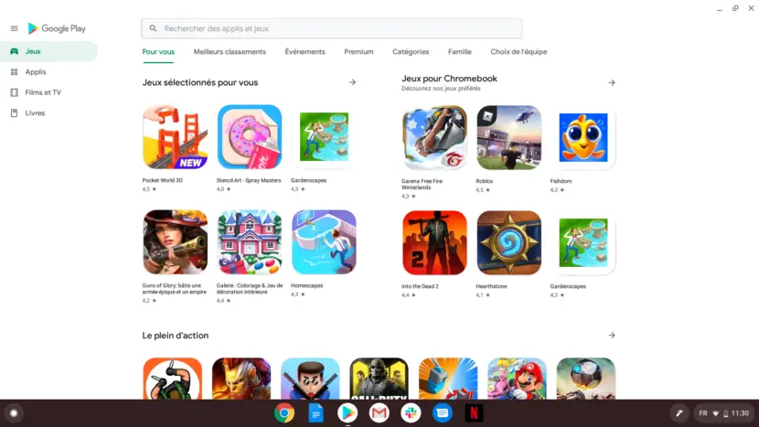 Chrome OS - Play Store