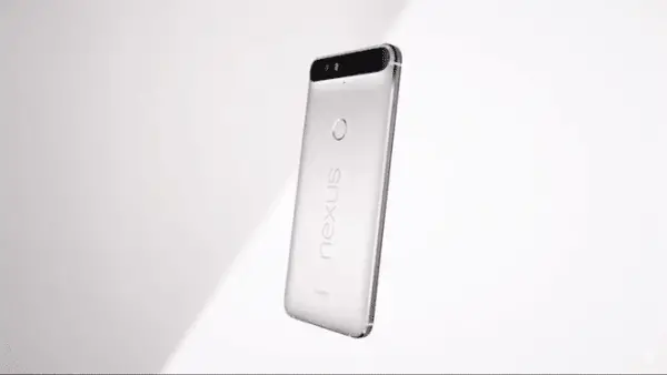 Le Nexus 6P de dos