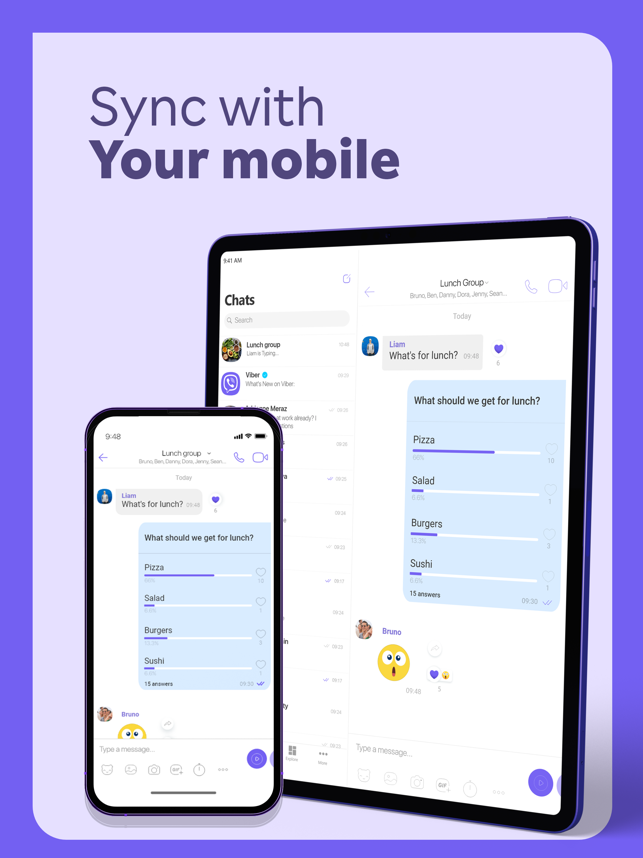 ‎Rakuten Viber Messenger Capture d'écran