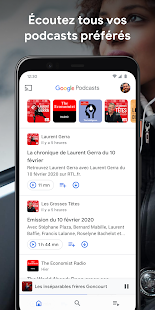 Google Podcasts Capture d'écran